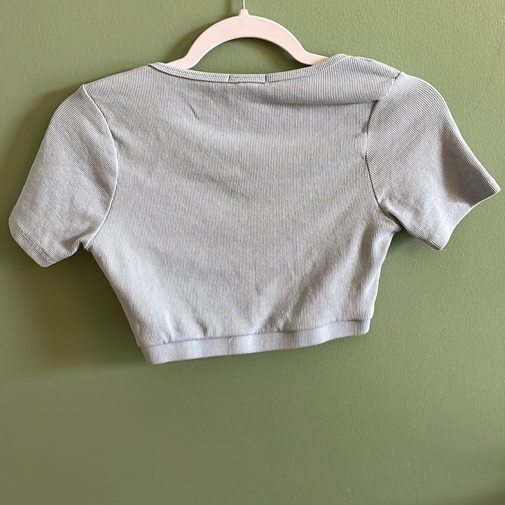 STREETWEAR SOCIETY - crop top - size M - grey - Picture 4 of 4